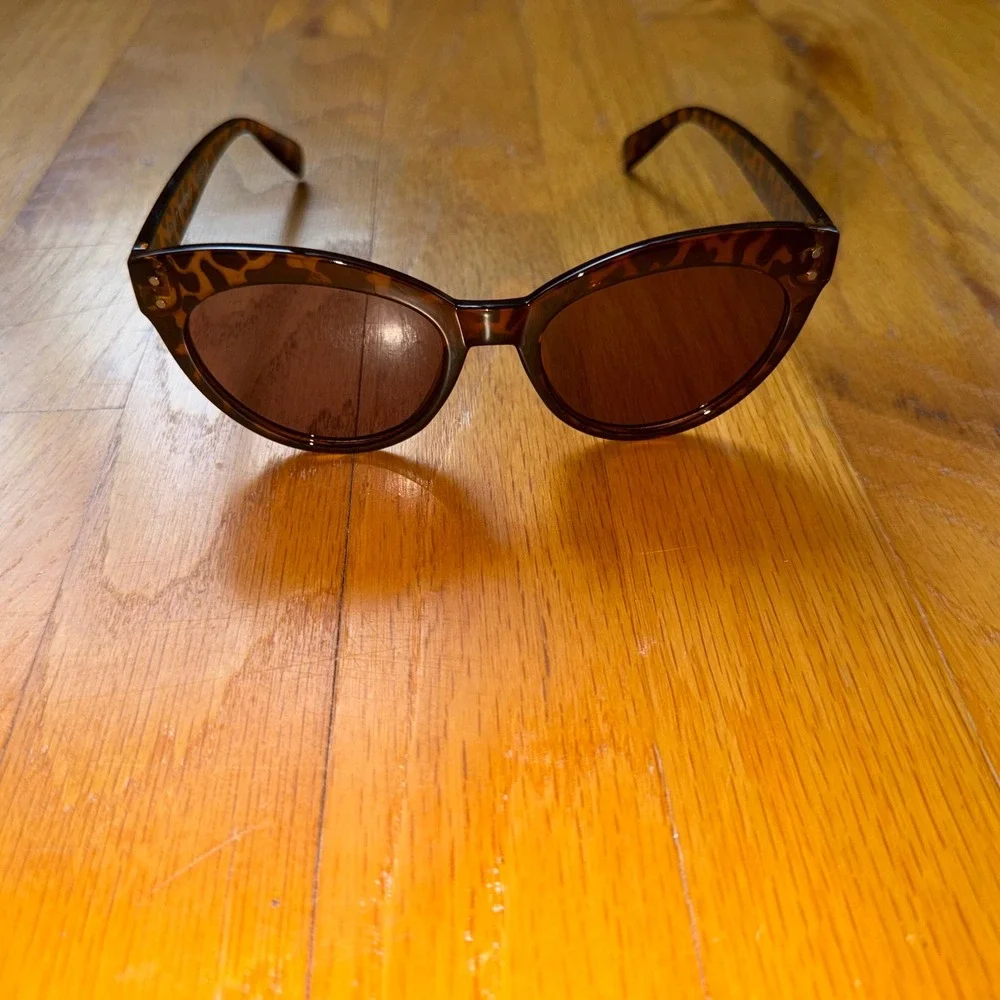 NEW Saint Owen x Curateur Sunglasses Tortoise Cat Eye Brown Lens Women's Retro